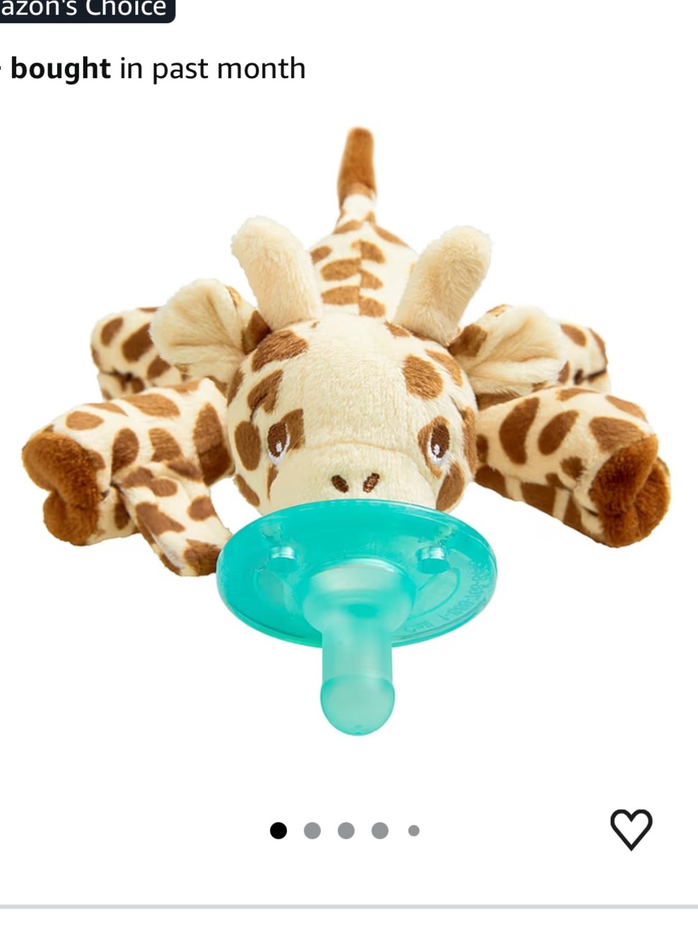 Philips Avent Soothie snuggle 0m+ Giraffe